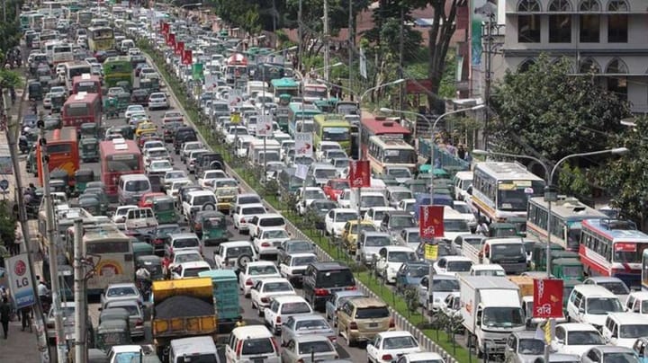 বাংলাদেশের যানযট (Traffic Jam in Bangladesh)